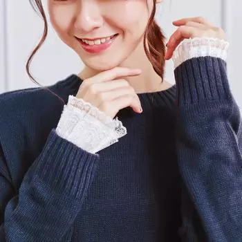 аксессуары: Темперамент, Нежный аромат, Трехмерное кружево, Декоративные манжеты, Ложный воротник