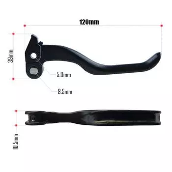Аксессуары тормозного рычага 120 мм/103 мм черные, простые в установке