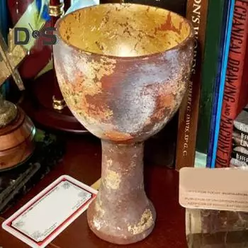 Аксессуары, украшение золотой чашки, креативное экологически чистое украшение из смолы, украшение для гостиной золотистый
