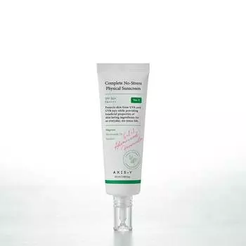 AXIS-Y Complete No-Stress Физический солнцезащитный крем 50 мл