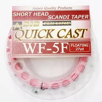 AXISCO Acis Fly Line Quick Cast/WF-5F/розовый розовый