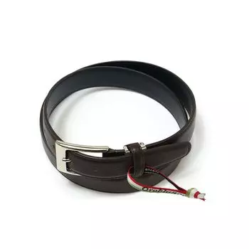 эксклюзивно для нашего специального аллергия на металл, сделанная в виде булавки, подлинная отечественная, подарок Темно-коричневый [Orobianco] Ремень, компания, заказ, профилактика, без никеля,