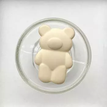 AY Bear Cookie Smart Tok Cute Grip Tok, Beige, 1 piece