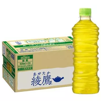 Ayataka Labelless 525ml PET x 24 bottles Coca-Cola