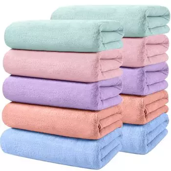 AYO Face Hotel Instant Water Set of Strong Water Quick 5 Colors Towel, Fluffy, Характеристики, Большой, Впитываемость, 3475 см, 10, Микрофибра, Впитываемость,