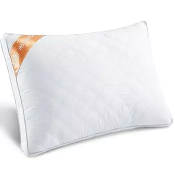 AYO Luxury Hotel Высокая устойчивость Подходит для бокового полностью 3D подарка для подушки, Спецификация, Подушка, Просмотр, Моющаяся, Структура, 43x63 см, белый