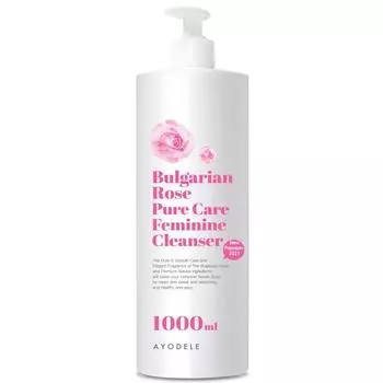 Ayodele Bulgarian Rose Pure Care Женское очищающее средство, 1 л, 1 шт.