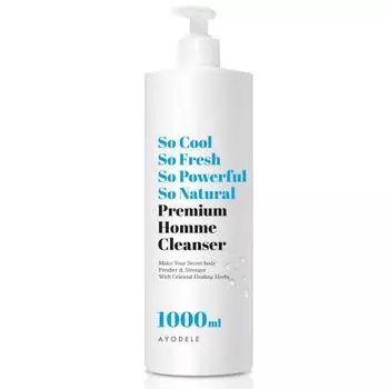 Ayodele Healing Herb Clean & Strong Men s Cleanser, 1L, 1 unit