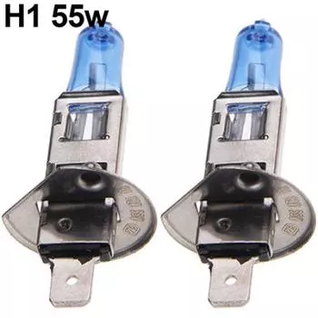 AYW 2 шт. H1/H4/H7 55 Вт/100 Вт ксеноновые галогенные фары белые лампы 12 В 5000 К лампы H1 55w