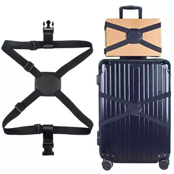 Azarxis Suitcase Bag Fastening Prevents Loading from Luggage Resilience Fixing Carry Bag Prevents from Convenient Goods for Business Trips Belt, Belt,