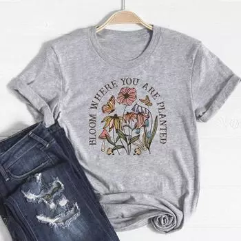 (Азиатский размер)Футболка модная милая футболка с надписью «Бабочка» в стиле 90-х годов, трендовая футболка, одежда, повседневная женская футболка с коротким рукавом и принтом, женская женская футболка с графикой S