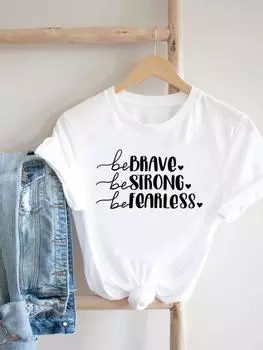 (Азиатский размер) Футболка Sweet Love Trend, стильная милая женская одежда, футболка с женским принтом, модные женские футболки с короткими рукавами и графикой S