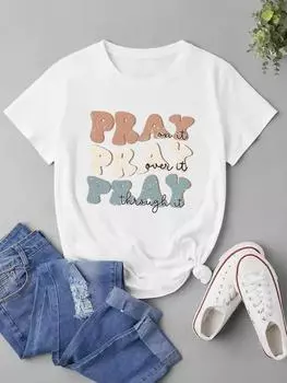 (Азиатский размер) Женская милая модная футболка с короткими рукавами в стиле 90-х годов, одежда с принтом, женская повседневная футболка, женские футболки с графическим рисунком S