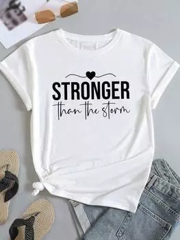 (Азиатский размер) Женская милая модная футболка с короткими рукавами и надписью Love Heart, одежда с принтом, женская повседневная футболка, женские футболки с графикой S