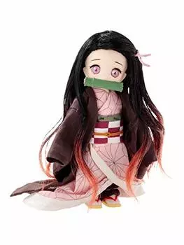 Azone International DOLPokke Demon Kimetsu no Yaiba Маленькая мягкая виниловая кукла Nezuko № 004 Slayer Немасштабная фигурка/Коллекционная
