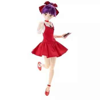 AZONE INTERNATIONAL Pure Neemo Character Series no Neko Musume Premium Bandai Limited Edition Completed Doll 1/6 No.114-PB GeGeGe Kitaro красный