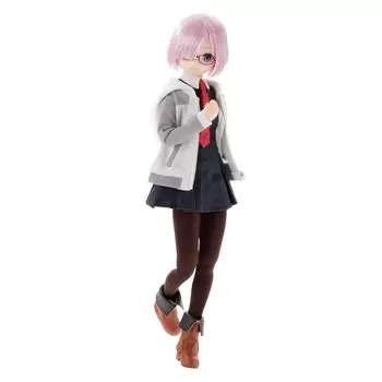Azone International Pureneemo Character Series Carnival Mash Kyrielight Scale Doll Мягкая виниловая голова Фигурка Кукла № 141 Fate/Grand 1/6 Collector/Scale