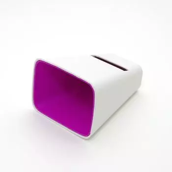 Azone Smart Horn with iPhone Paper Speaker White x Purple Smart HornWhite x Purple [Compatible 4, 4S, 5, 5S, 5C]