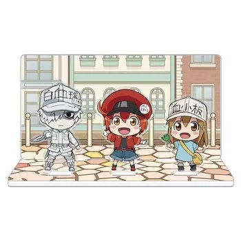 Azu Maker Cells at Acrylic Diorama A blood cells white blood cells Work!! [Red & (neutrophils) & platelets]