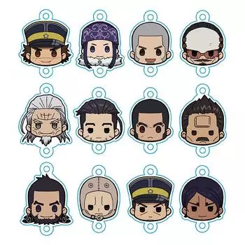Azu Maker Golden Kamuy Churu Chara Key chain Renketsu! (BOX)