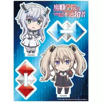 Azu Maker The Misfit of Demon King Academy Acrylic Character Stand Misha Sasha &