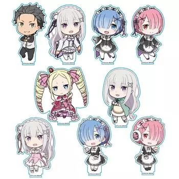 Azu Maker Жизнь в другой акриловой подставке Коллекция ReZERO - Стартовый мир- (BOX)