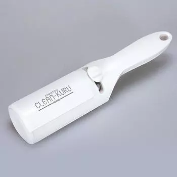 Azuma Industrial Clothes Brush TK Etiquette Crinkle Brush Ширина 9 см Общая длина Для удаления волос и ворса с одежды Ручная полипропиленовая белая