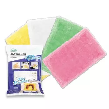 Azuma Industrial TK Mysterious Набор из 4 тарелок Тарелка Тарелка Mysterious Удаляет жирные пятна с помощью Just Cleans Table Stains от сои 25 x 15 Сделано в Японии