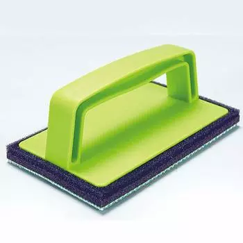 Azuma Industries TK Brushing Sponge for Entrance Tiles Main Unit Green Entrance Cleaning Balcony Cleaning Exterior Wall Cleaning Hand Brush Azuma