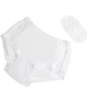 Azuma style Japanese underwear Warm LINE light incontinence shorts 556 LL size (kimono shorts) No. белый