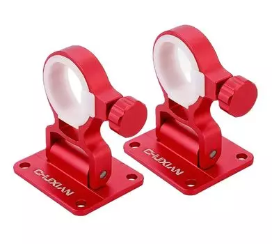 azumafy держатель удочки подставка для удочки держатель удочки подставка для удочки набор из 2 закрепленных винтами держатель удочки рыболовный ящик крепление подставка для зонта (красный) красный