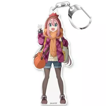 [azumaker] Yurucamp Acrylic Keychain Nadeshiko Kakamigahara