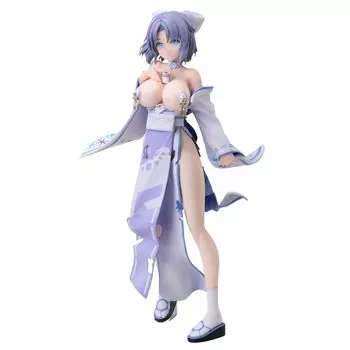 Azur Lane x Shinobi Master Senran Kagura NEW LINK Yuzumi Scale PVC ABS Painted Complete Figure 1/7 & бежевый