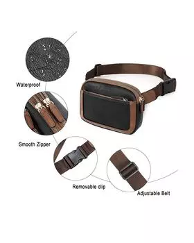 Azura Exchange Adjustable Strap Mini Crossbody Bag ONE SIZE чёрный