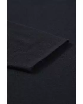 Azura Exchange Black Plus Size Side Slits High Neck Loose Sweater 2X чёрный