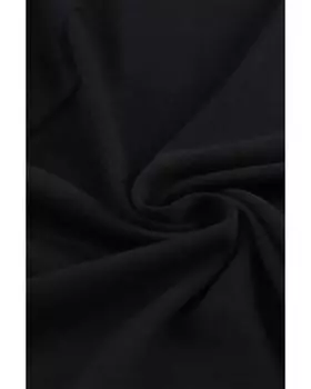 Azura Exchange Блузка свободного кроя с длинным рукавом на одно плечо M чёрный