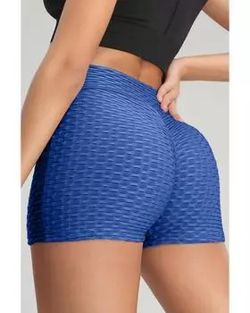 Azura Exchange Butt Lift Sport Shorts XL синий