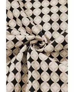 Azura Exchange Черный пуловер большого размера с двухцветным контрастным воротником 2X чёрный