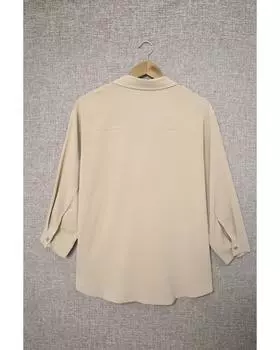 Azura Exchange Classic Collared Shirt M абрикосовый