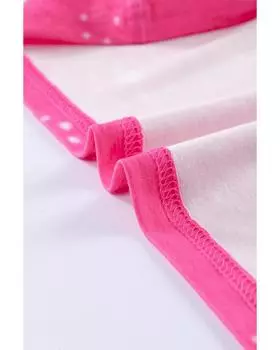 Azura Exchange Футболка с принтом «Tie Dye» с надписью «Full of Mama» S ярко-розовый