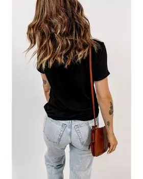 Azura Exchange Футболка с леопардовым принтом 2XL чёрный