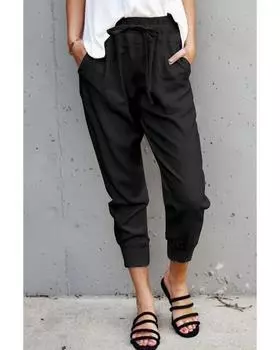 Azura Exchange Карманы Брюки L чёрный