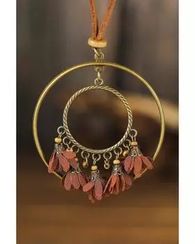 Azura Exchange многоцветное ожерелье с кисточками в богемном стиле (3шт) ONE SIZE разноцветный