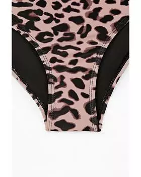 Azura Exchange Модный принт Танкини Комплект XL чёрный