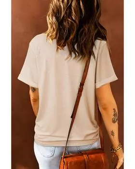 Azura Exchange Футболка с графическим принтом Music City Guitar M хаки