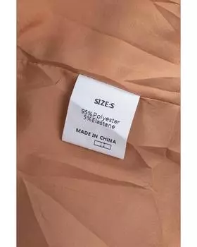 Azura Exchange Куртка из шерпы в клетку M коричневый