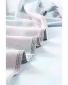 Azura Exchange Длинное платье с цветочным принтом и высокой талией без рукавов L небесно-голубой