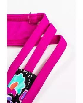 Azura Exchange Комплект танкини со спиной-борцовкой S ярко-розовый