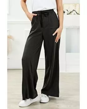 Azura Exchange Retro Wide Leg Pants L серый