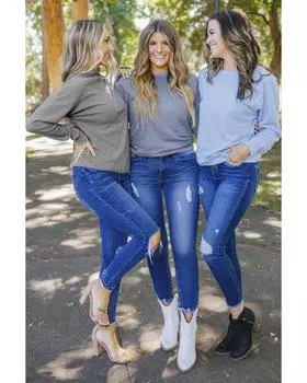 Azura Exchange Ribbed Zip Knit Top XL серый